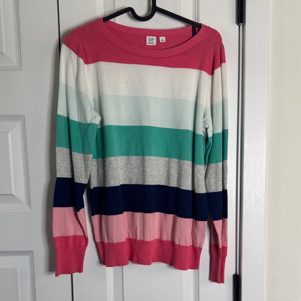 GAP Women's Multicolor Striped Sweater